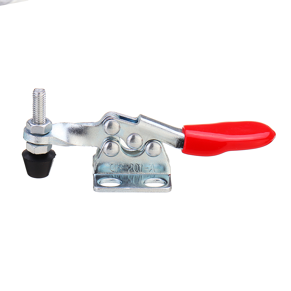 Toggle Clamp 201-B Red Plast Horizontal Quick Release Clip Hand Tool Tackle 