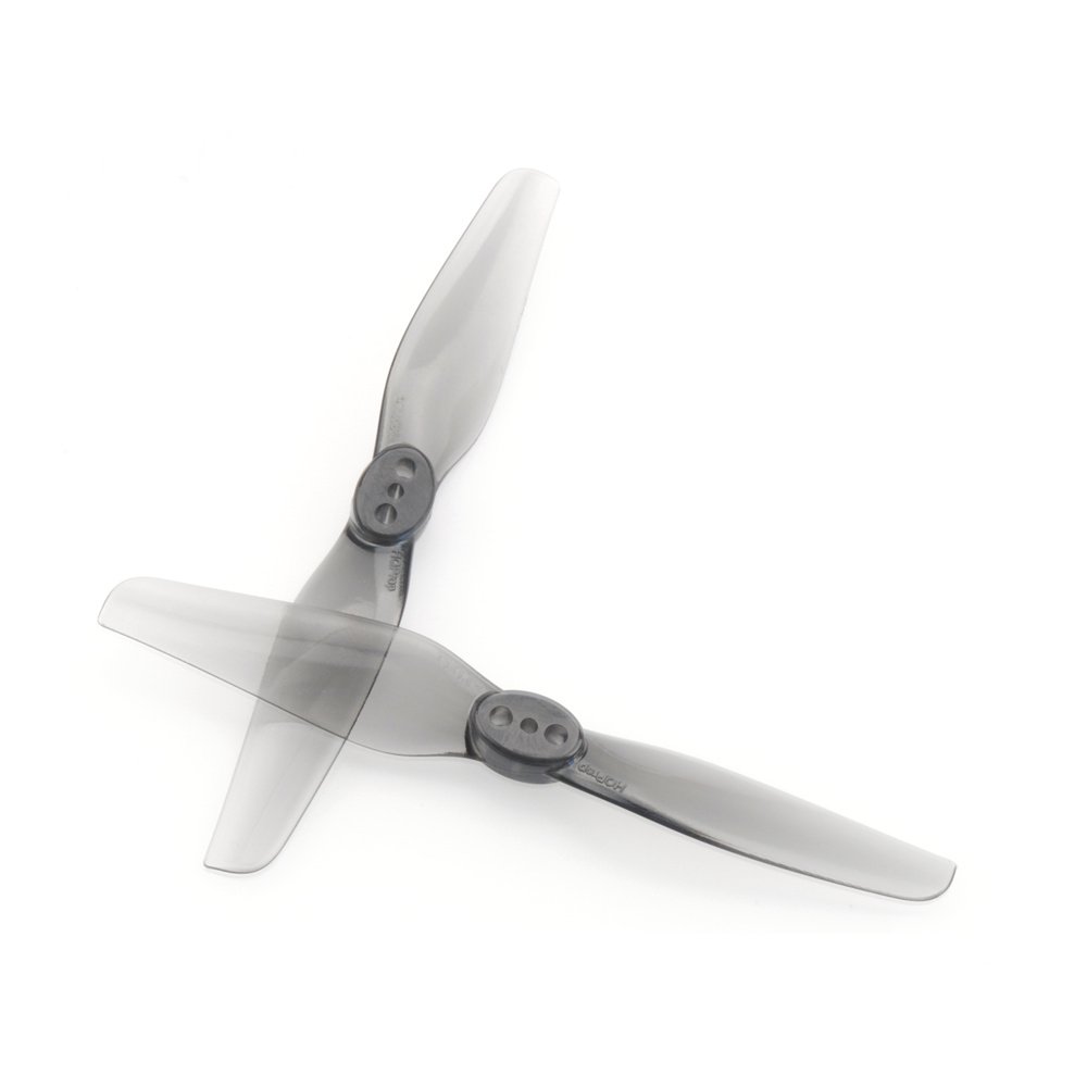 2Pairs HQ Durable Propeller T3X1.5 Grey (2CW+2CCW)) Poly Carbonate for FPV Racing RC Drone - Photo: 3