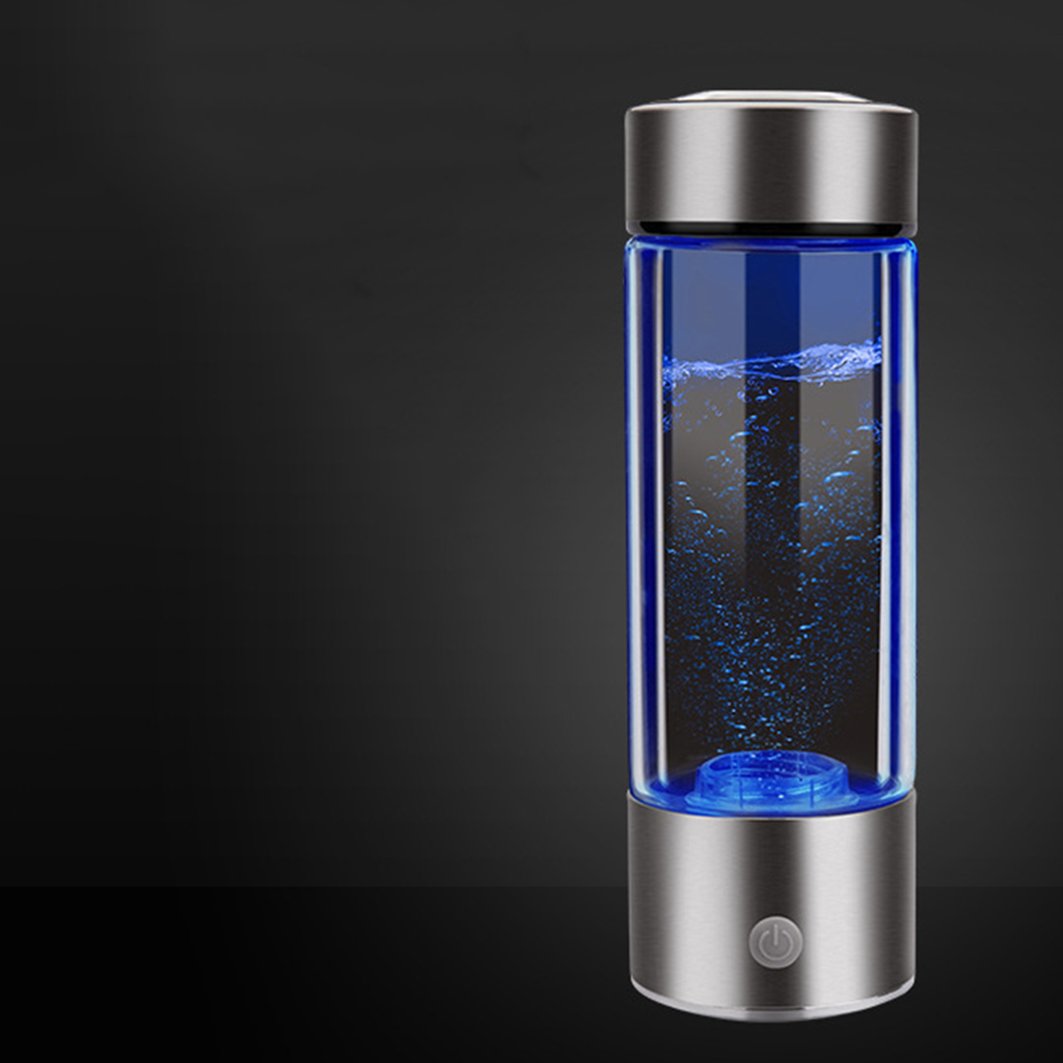 Portátil Ionizador Garrafa de Água Hidrogênio Rico Ionizador Criador Eletrólise Copo De Vidro