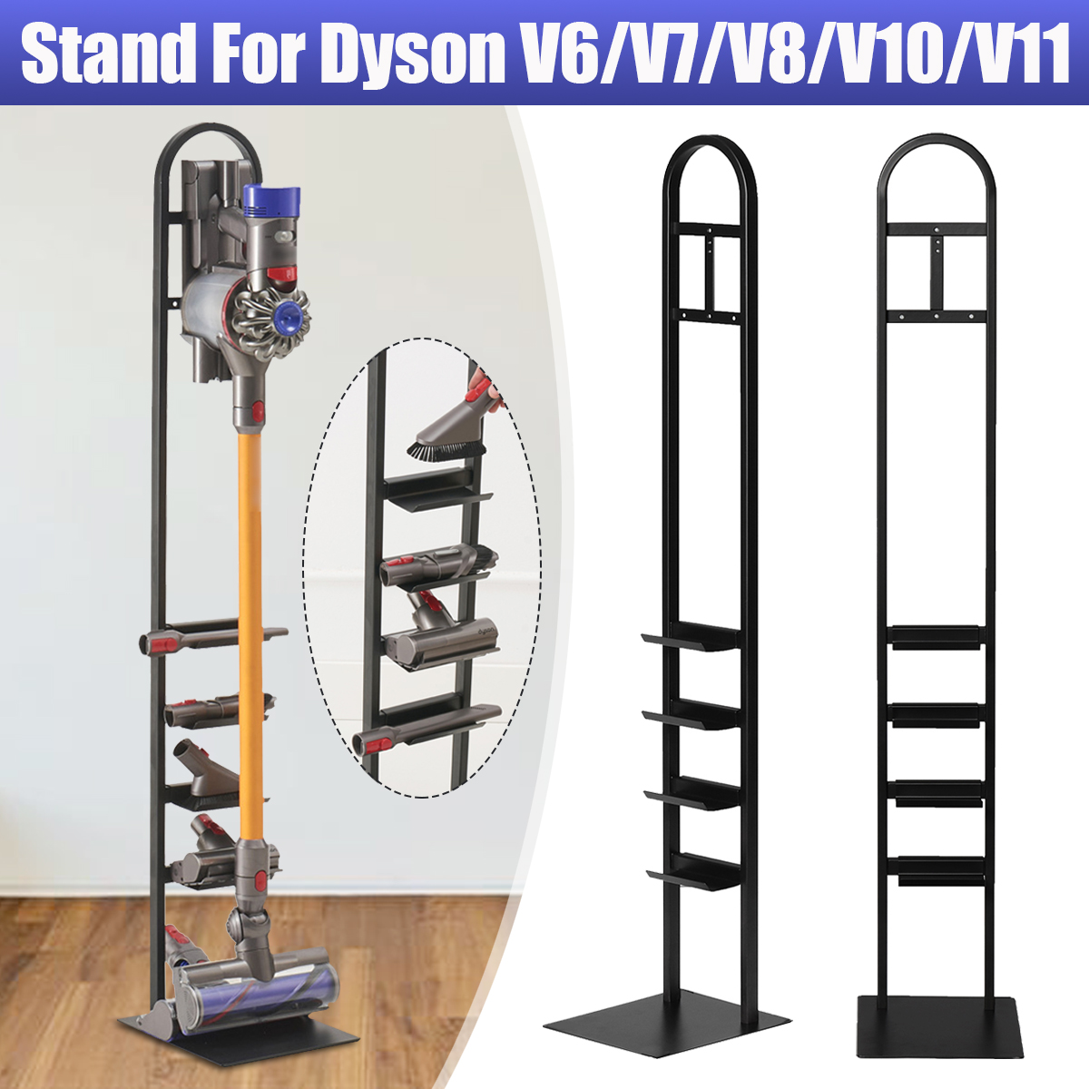 1pcs Storage Bracket Accessories for Dyson V6 V7 V8 V10 V11 Handheld Vacuum Cleaner