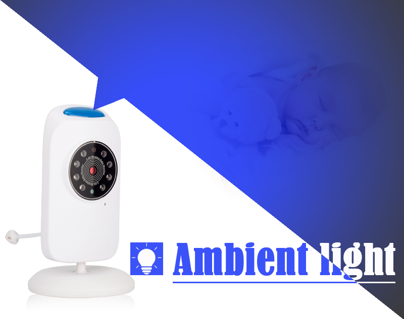 GB101 Wireless Video Color Baby Monitor Baby Security Camera Night Vision Babyroom Monitoring 10