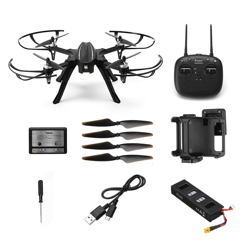 Eachine EX2H Brushless WiFi FPV With 1080P HD Camera Altitude Hold RC Drone Quadcopter RTF - Photo: 13