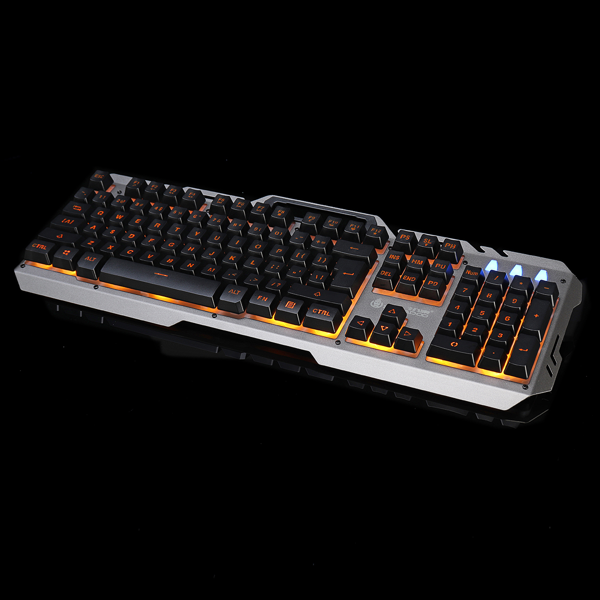 104 Key USB Wired Backlit Mechanical Handfeel Gaming Keyboard with Phone Support 8
