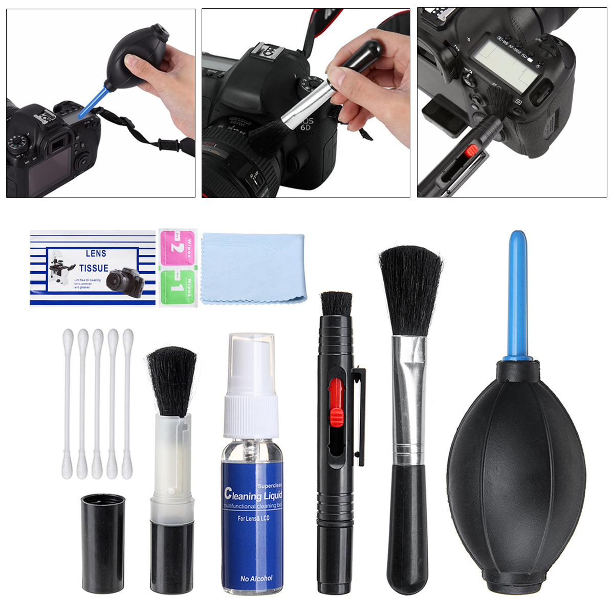Cleaning Kit Professional Cleaning Brush For Camera Computer Smartphone Tools 15
