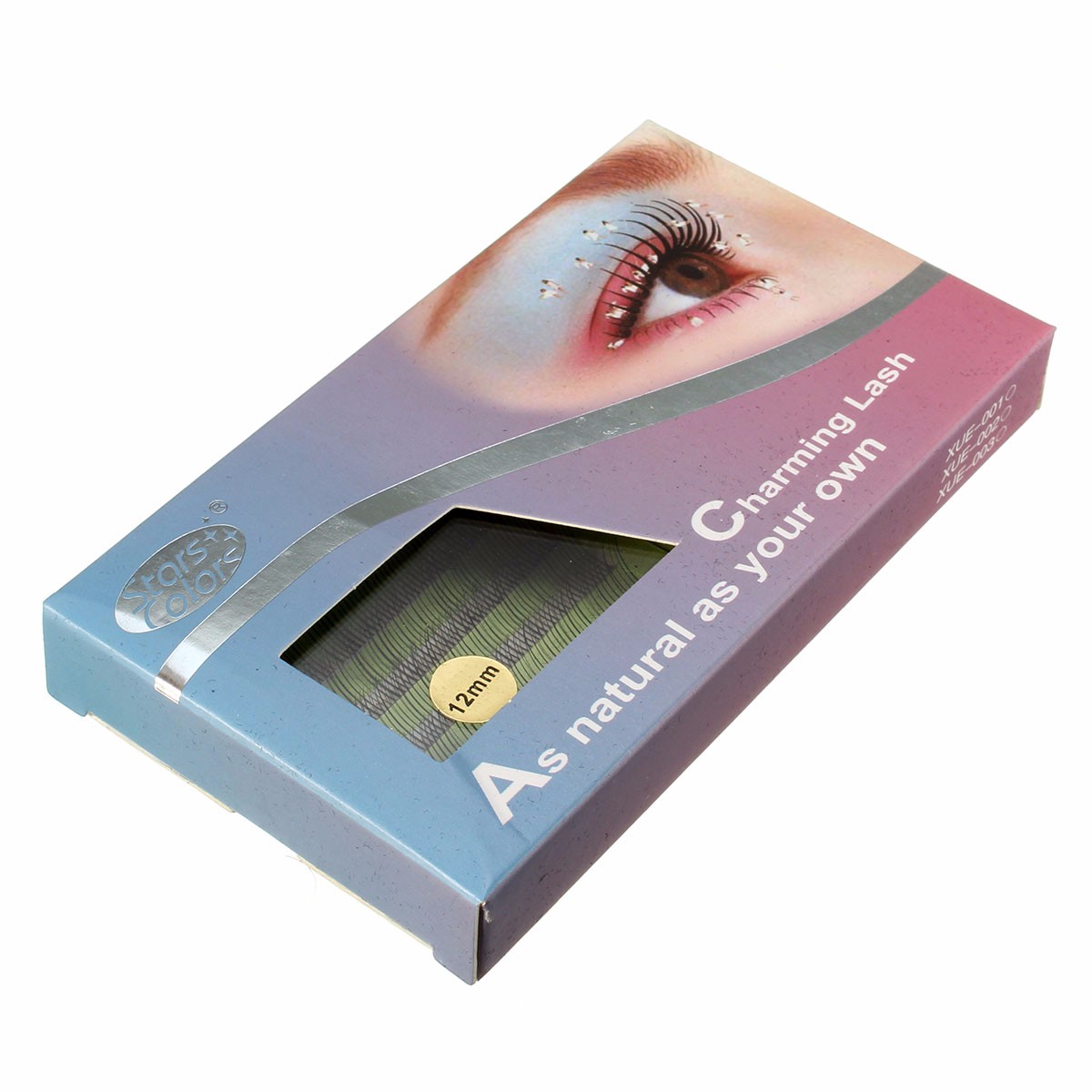 Professional False Extension Eyelash Glue Brush Full Kit Set with Case 
