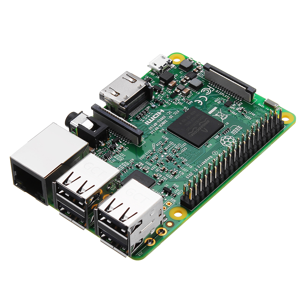 Raspberry Pi 3 Model B ARM Cortex-A53 CPU 1.2GHz 64-Bit Quad-Core 1GB RAM 10 Times B+ 41