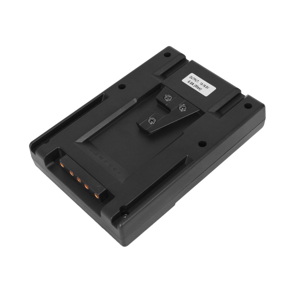 FalconEyes AD-PS1 V-Mount Battery Base Supplementary Power Source for Sony NP-F Battery to V-Mount