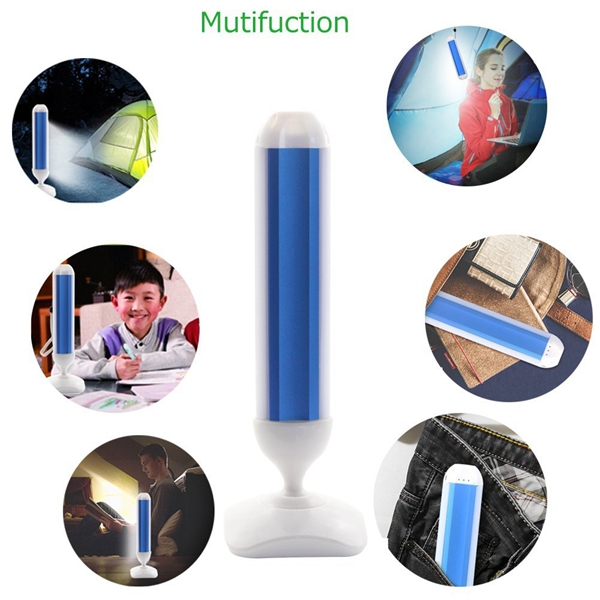 3W Multi-functional Portable LED Camping Lamp Rechargeable Desk Light Emergency Flashlight