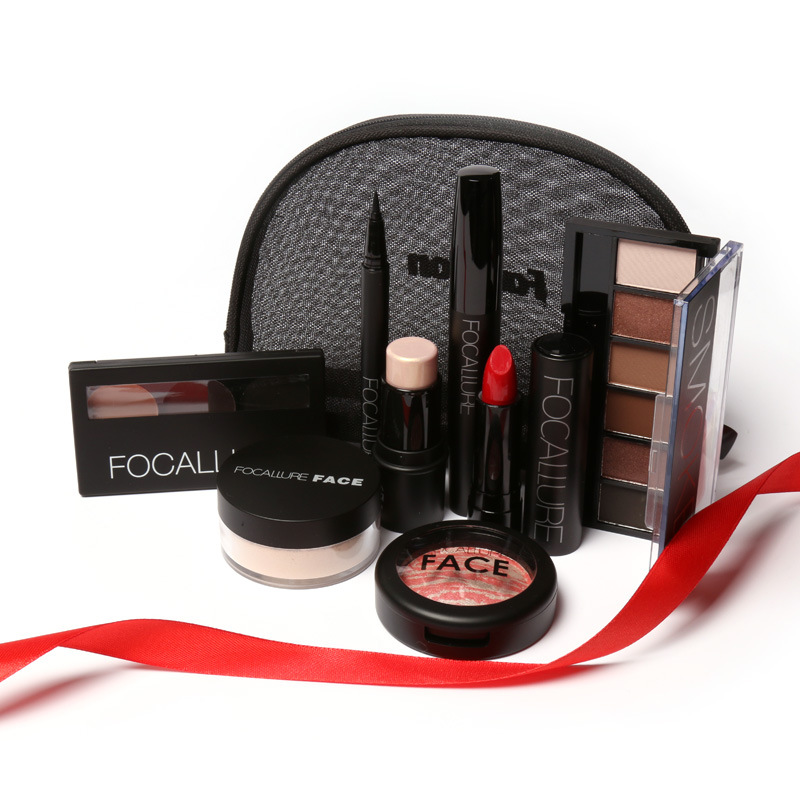FOCALLURE 8Pcs Cosmetics Tool Kit