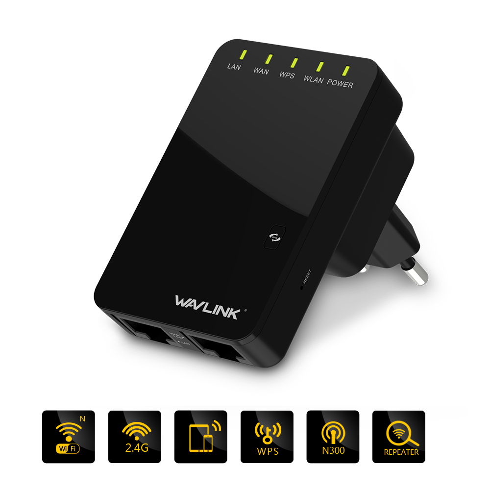 MECO 300Mbps Wireless Repeater Router Network Amplification Range Extender Signal Extension Wireless Amplifier