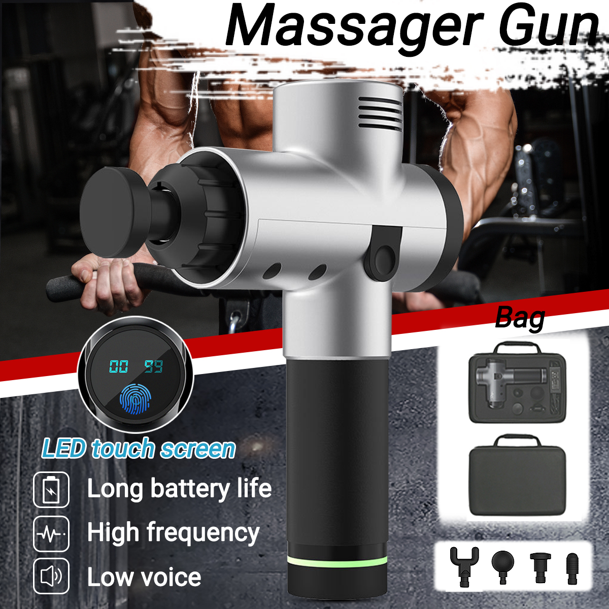 24V Muscle Electric Massager Massage Deep Tissue Massager