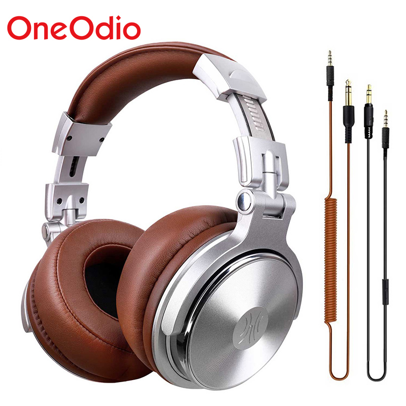 Oneodio Pro-003 Fones de ouvido Fone de Ouvido para Jogos Estúdio Profissional DJ Fones de ouvido Com Microfone Sobre Orelha Monitores de Alta Fidelidade com Fio Fone de Ouvido