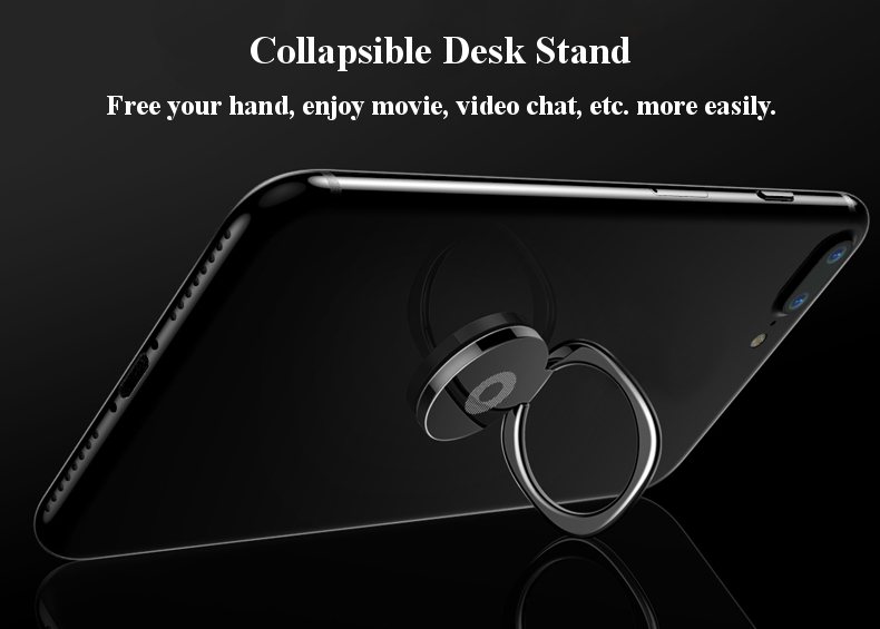 Baseus Universal 360° Adjustable Collapsible Desktop Bracket Ring Holder for iPhone for Samsung
