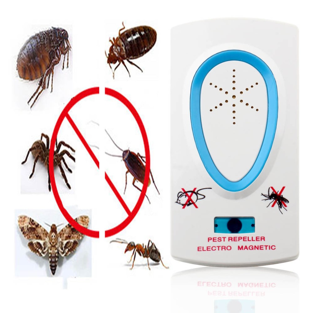 Electrical Mosquito Dispeller Ultrasonic Pest Repeller for Mouse Rat Bug Insect Rodent Control 7