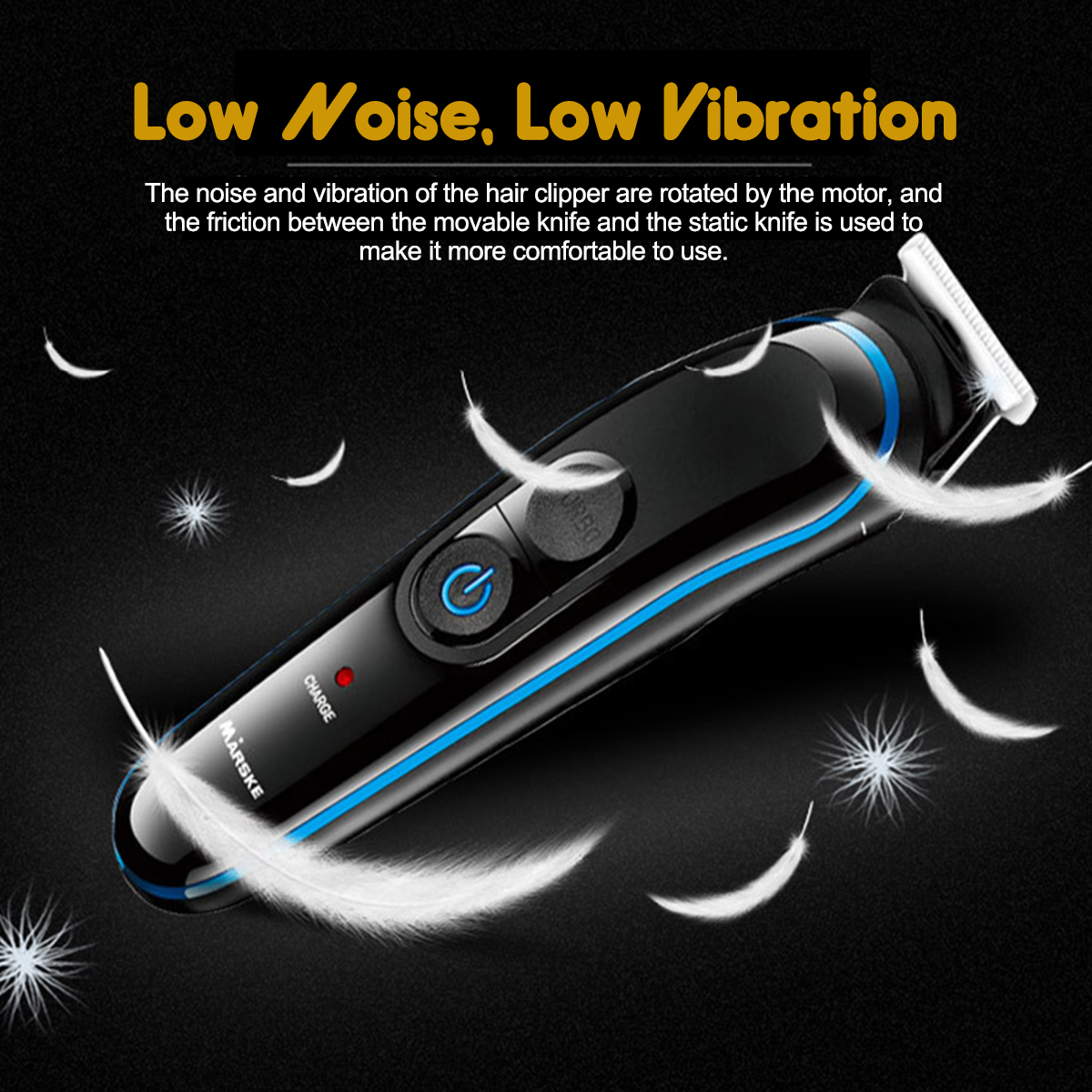 USB Men's 8 In1 Electric Hair Clipper Nose Hair Trimmer