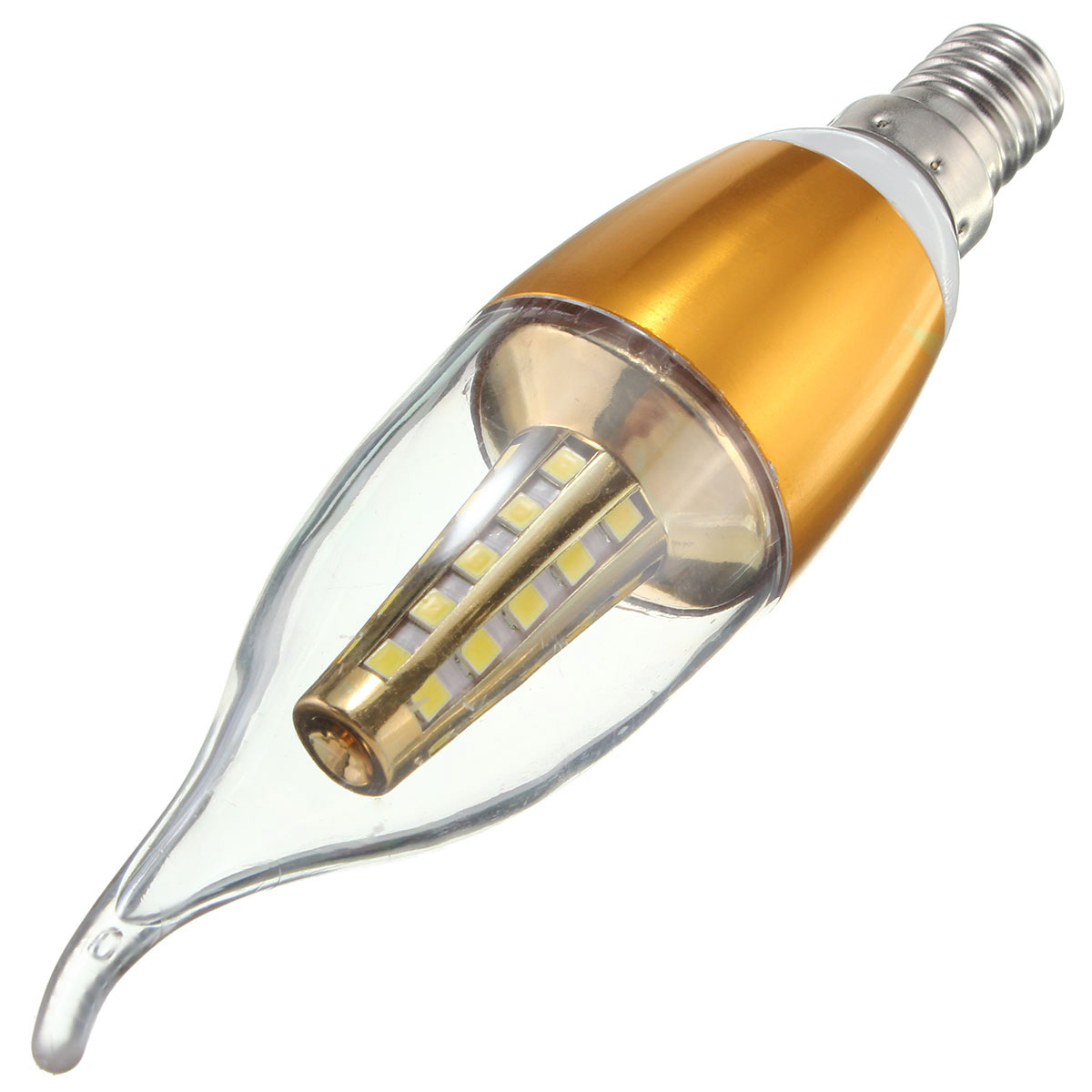 E27 E14 E12 B22 B15 6W 35 SMD 2835 LED Pura White Warm White Light Lamp Bulb AC85-265V