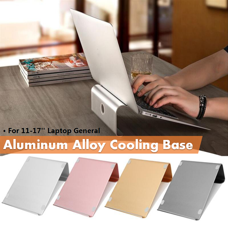 Aluminum Alloy Notebook Bracket Cooling Base For 11-17'' MacBook Laptop