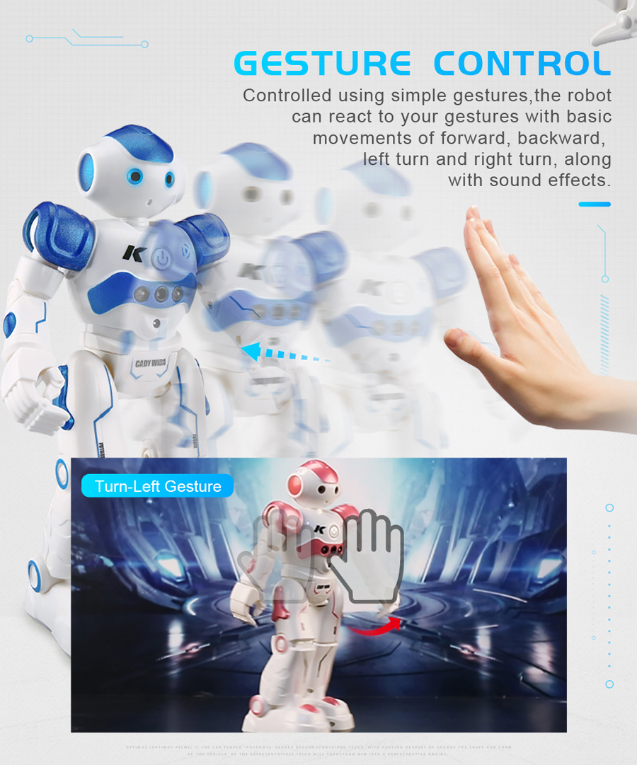 JJRC R2 Cady USB Charging Dancing Gesture Control Robot Toy 54