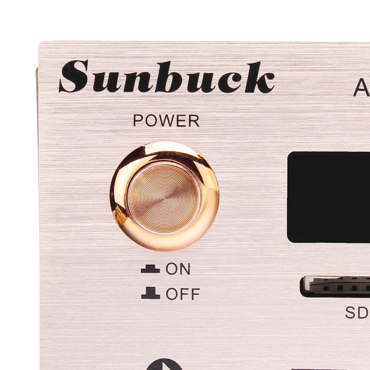 Sunbuck AV-580USB/BT bluetooth4.0 5CH Amplifier Support SD Card USB FM Microphone Gold