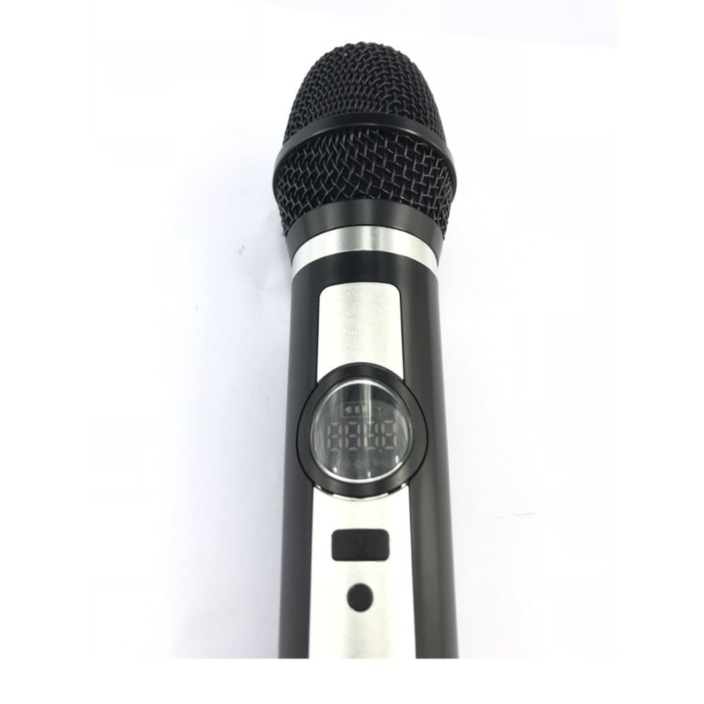 UHF Wireless Karaoke Microphone System Handheld Mic with Receiver - Photo: 4
