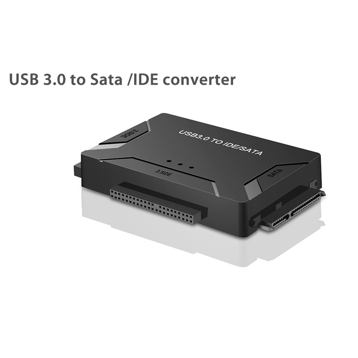 5Gbps USB3.0 to IDE+SATA HDD SSD Hard Drive Converter Cable Adapter for 2.5 3.5inch Hard Disk 8
