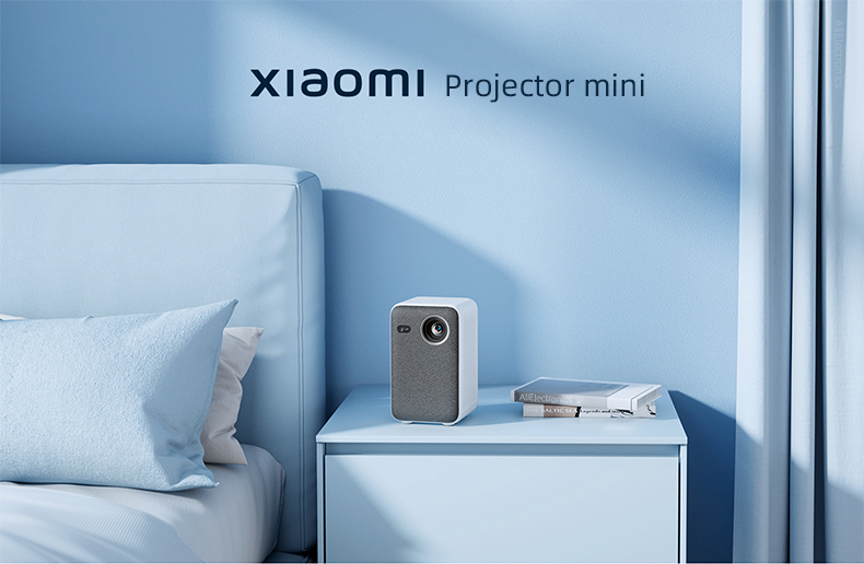 XIAOMI MI Projector Mini Smart Capacity Battery 1080P Supported Auto Focus Keystone Correction NFC Mirroring Outdoor Movie MIni Projector Cinema