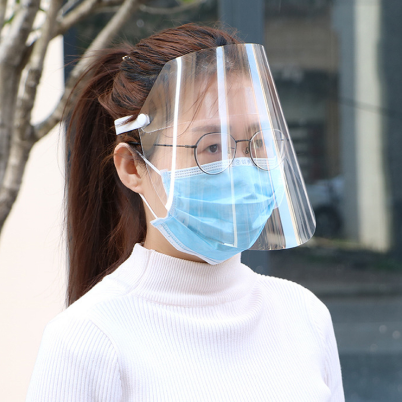 Anti-fog Protective Mask HD Transparent Child Adult Full Face Splash Mask
