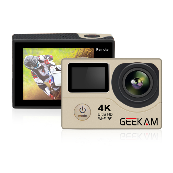 

GEEKAM H3R Waterproof 4K wifi Ultra HD 30M Sport Video Action Camera