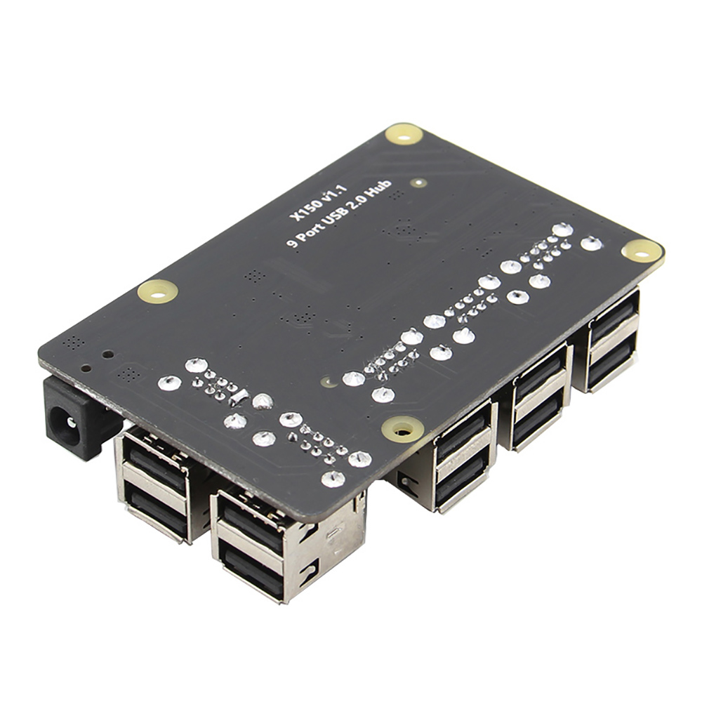 X150 9-Port USB Hub / Power Supply Expansion Board for Raspberry Pi 33