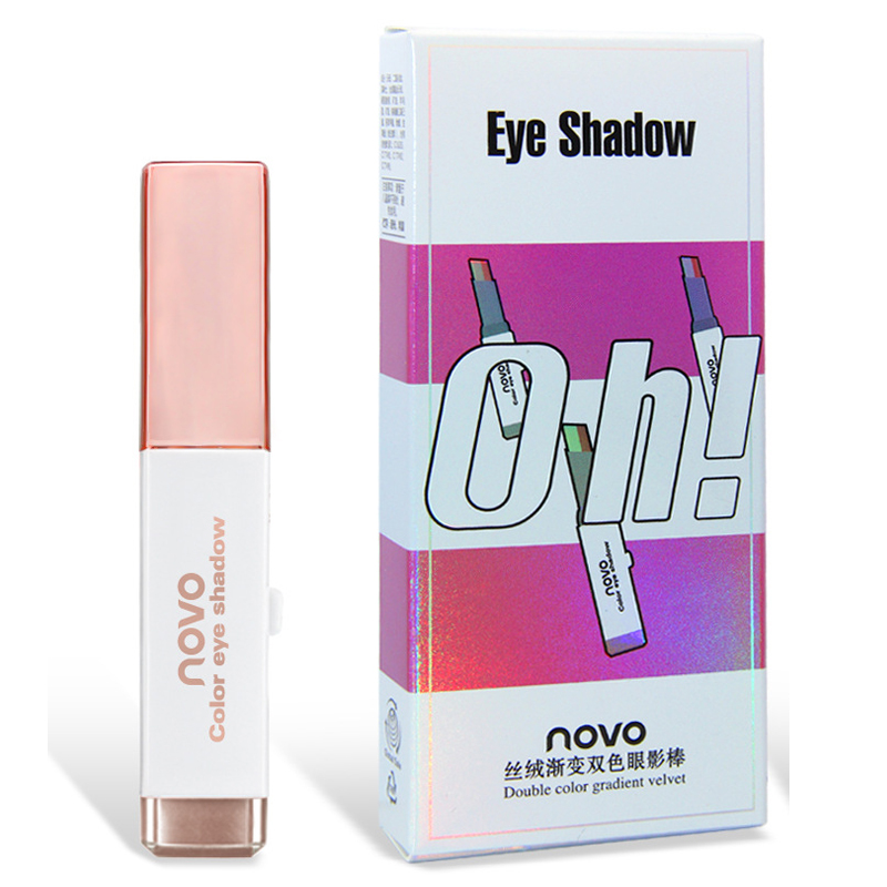 6 Colors Double Color Pearl Eyeshadow Pen Eye Shadow Stick Gradient Colors Makeup