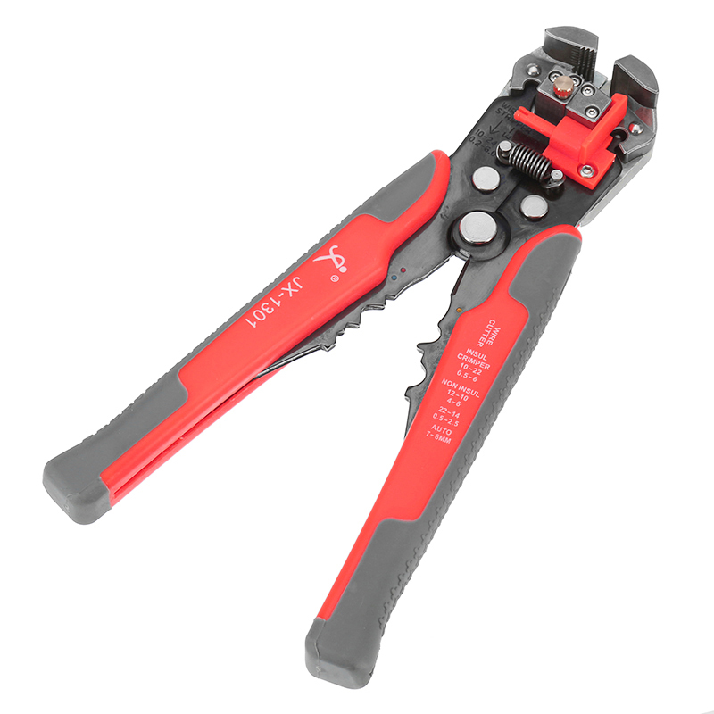 Paron® JX-1301 Multifunctional Wire Strippers Terminals Crimping Tool Pliers Orange 21