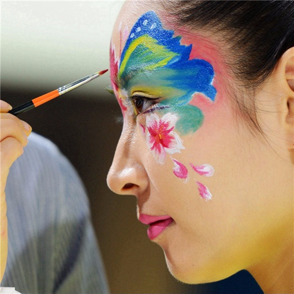12 Colors Body Art Painting Oil Cosmetic Makeup Bright Party Facial Face Design