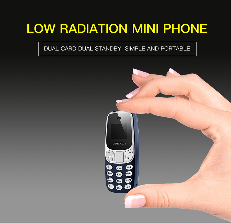 Telefonino L8Star BM10 0,66 pollici OLED 350 mAh Wireless Bluetooth Dialer Doppia SIM Doppio Standby Mini Caratteristiche