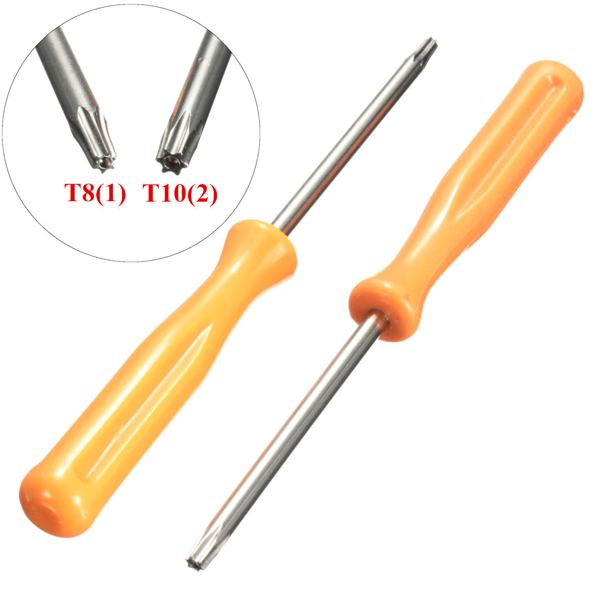

Torx T8/T10 Security Screwdriver Tool for Xbox 360/PS3/PS4 Tamper Proof Hole