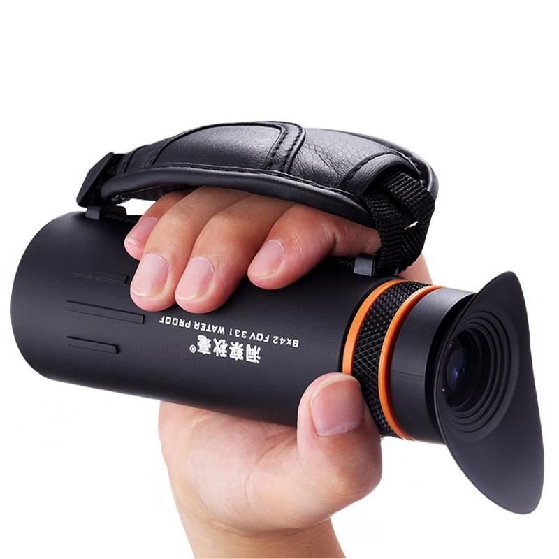

IPRee 8×42 HD Night Vision Handheld Monocular Outdoor Camping Travel Clear Zoom Optical Telescope