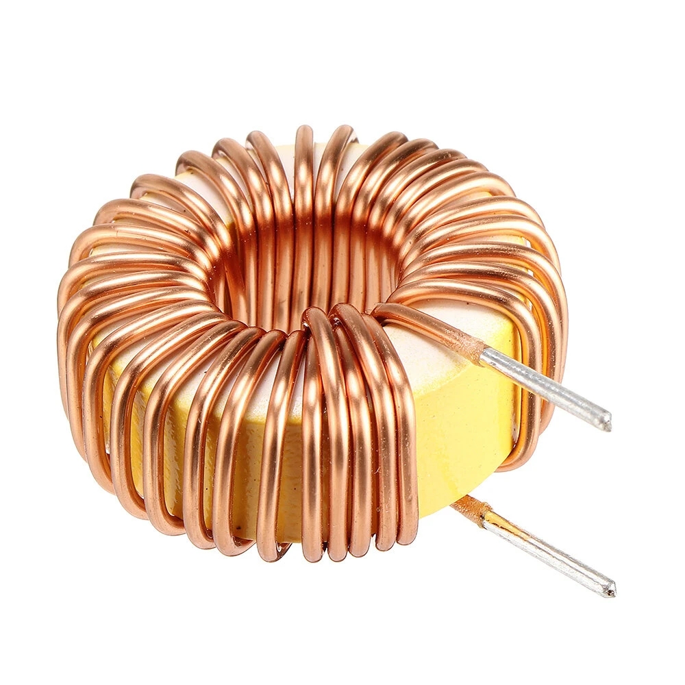 5Pcs 27mm 100UH 15A 1.2 Line Ring Inductor 10626 Magnetic Ring Inductor High Current Inductor