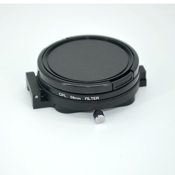 LINGLE 58mm CPL Filter Lens for Gopro Hero 5 Black Waterproof Housing Case