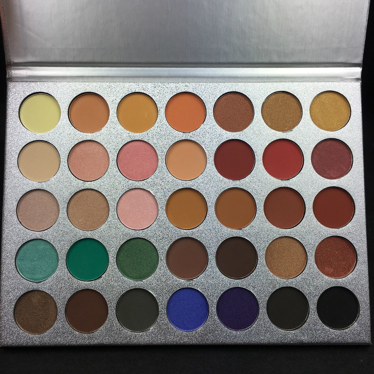 35 Colors Eye Shadow Palette Matte Shimmer Makeup Long-Lasting