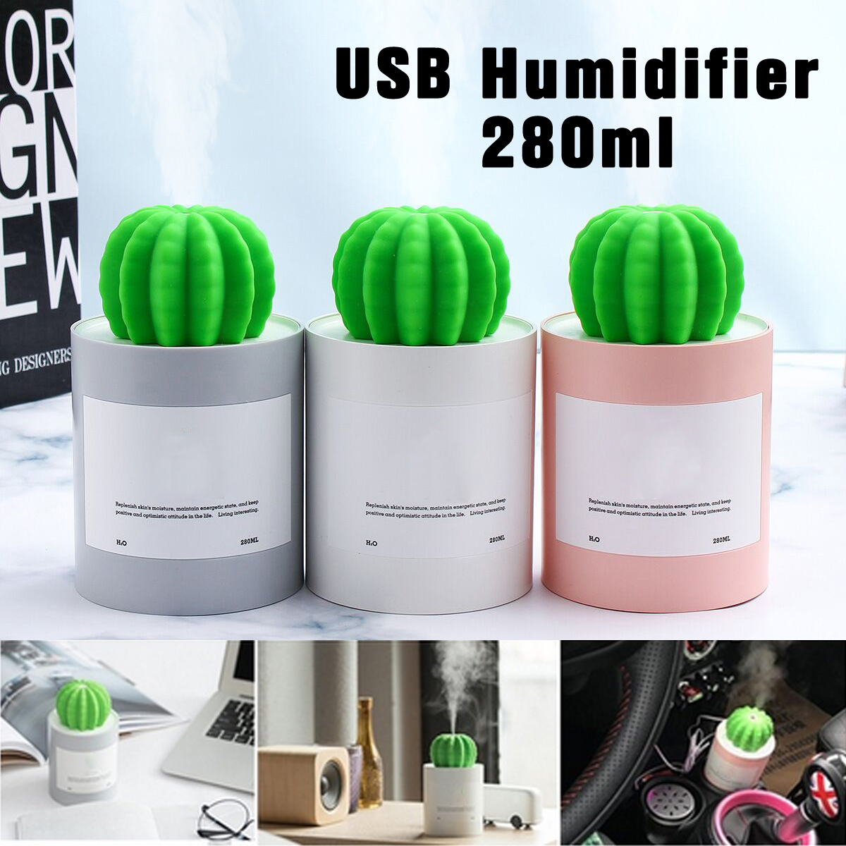Mini Ultrasonic USB Humidifier Air Humidifier