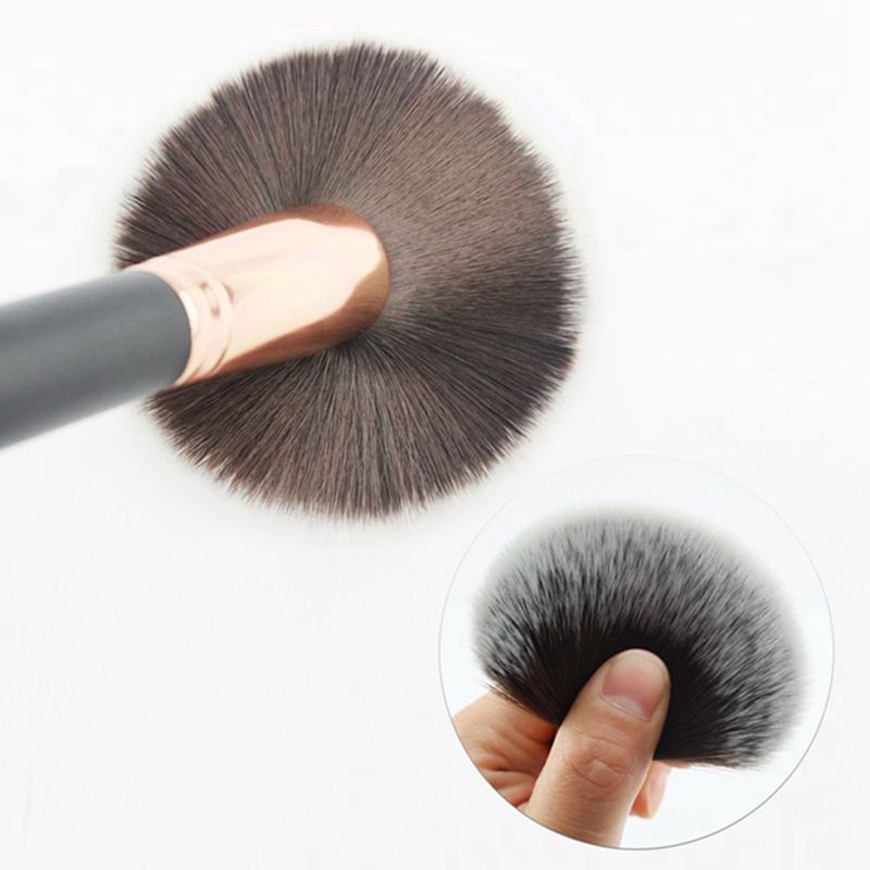 SIXPLUS 11 Pcs Makeup Brushes Set Tools Cosmetic Brush Holder Bag Face Foundation Make Up Sleeve Kit