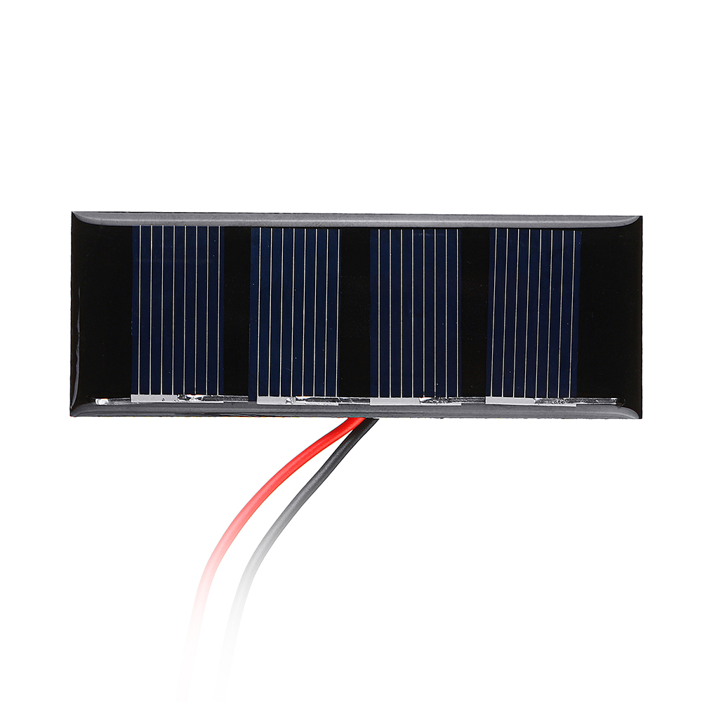0.2W 2V 78.8*28.3mm Mini Polycrystalline Silicon Epoxy Board Solar Panel for DIY Part 13