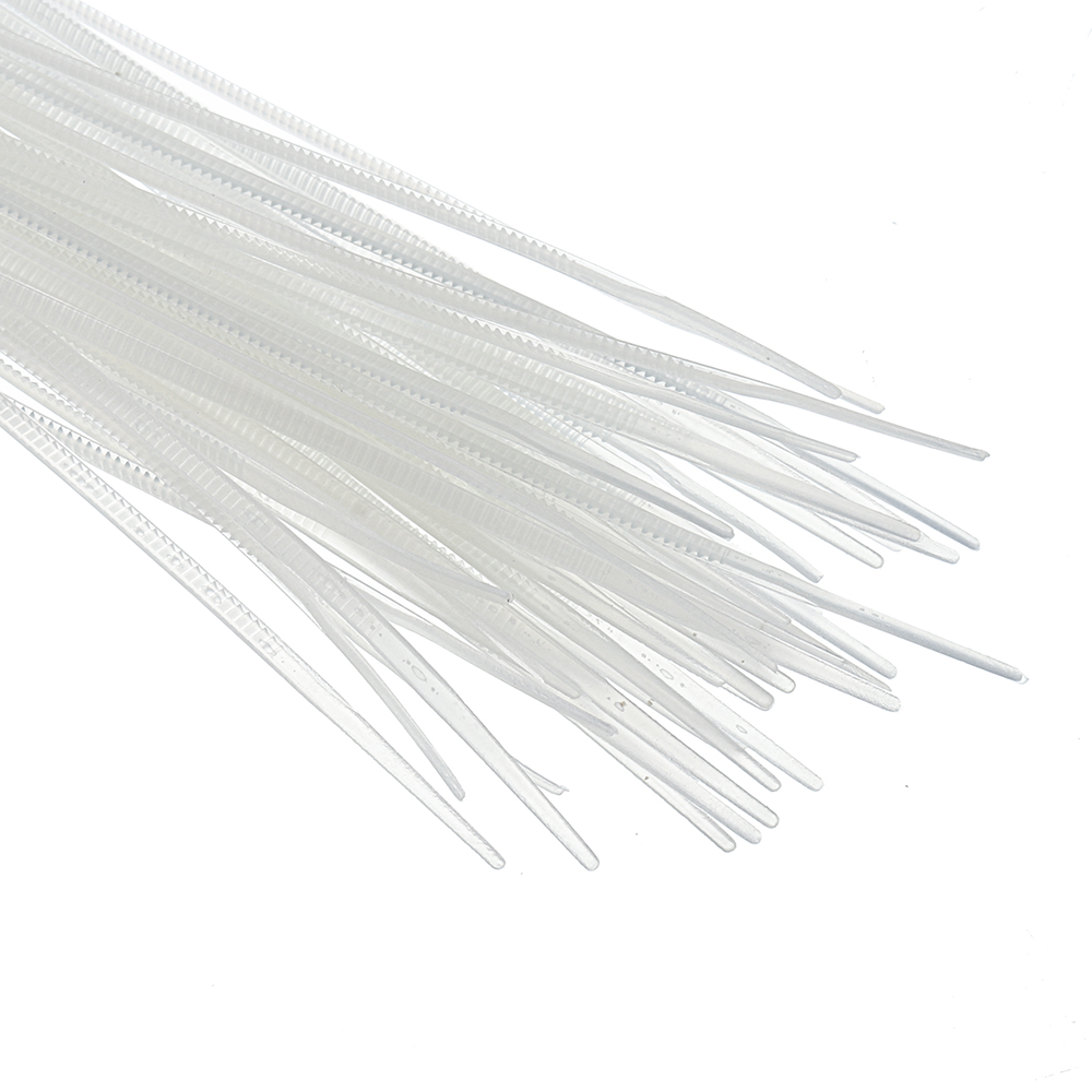 50pcs White Black 3x150mm Cable Ties Model Manufacturing Tools 20