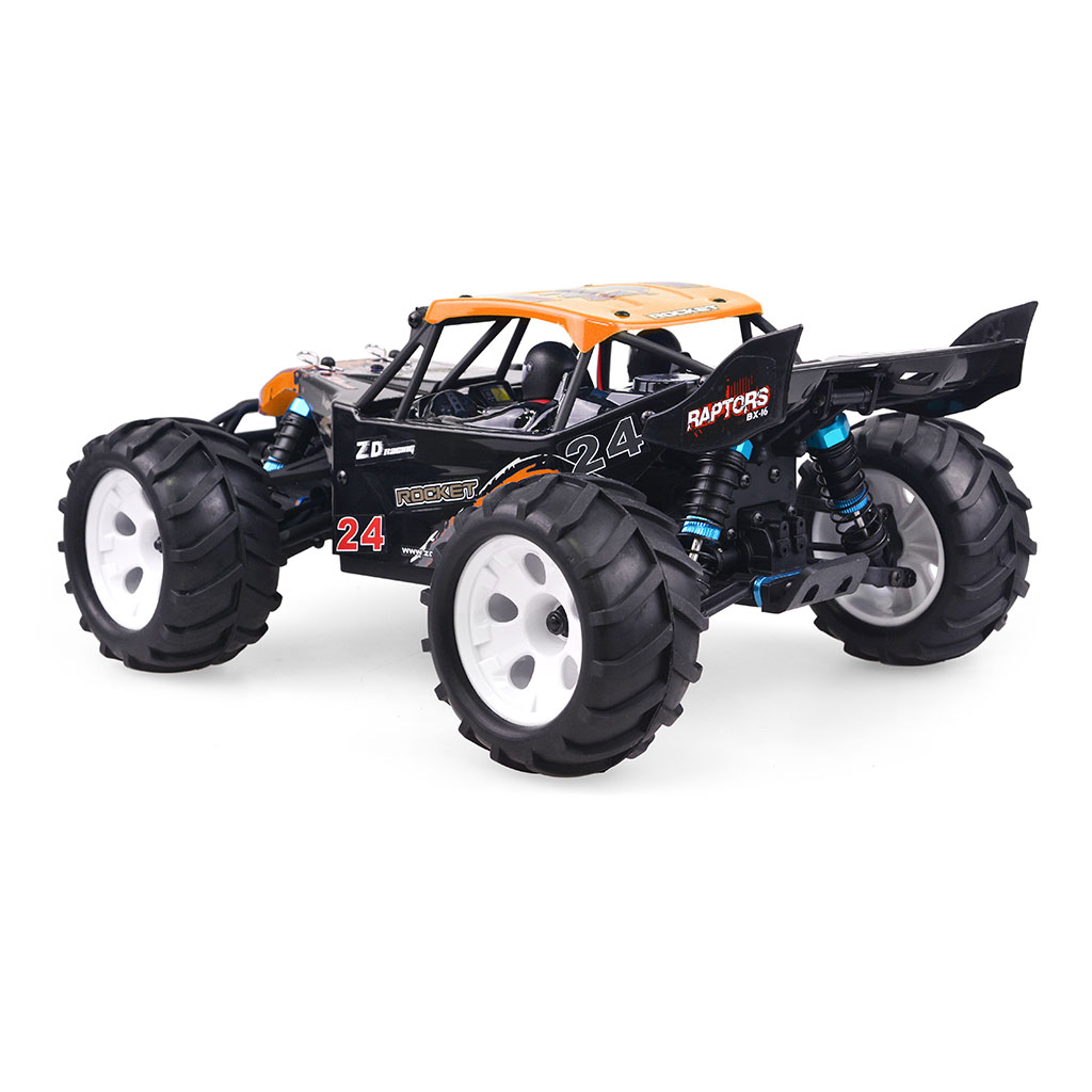 ZD 16427 Racing 1/16 2.4G 4WD Electric Brushled Truck RTR RC Car Vehicle Models - Photo: 7
