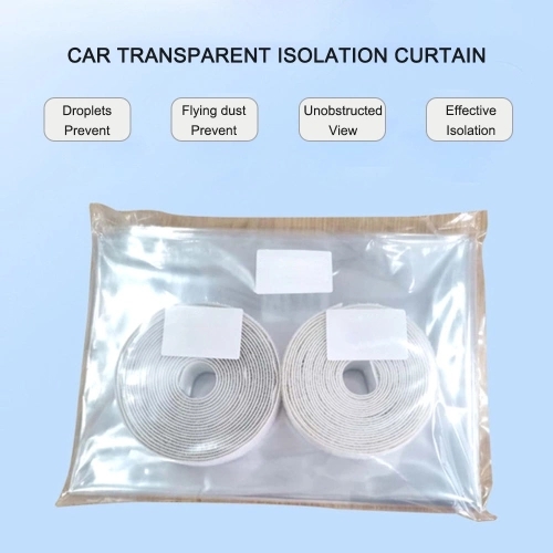 Universal Car Isolation Film Fully Enclosed Transparent Isolation Curtain Protective Film For SUV Taxi Car