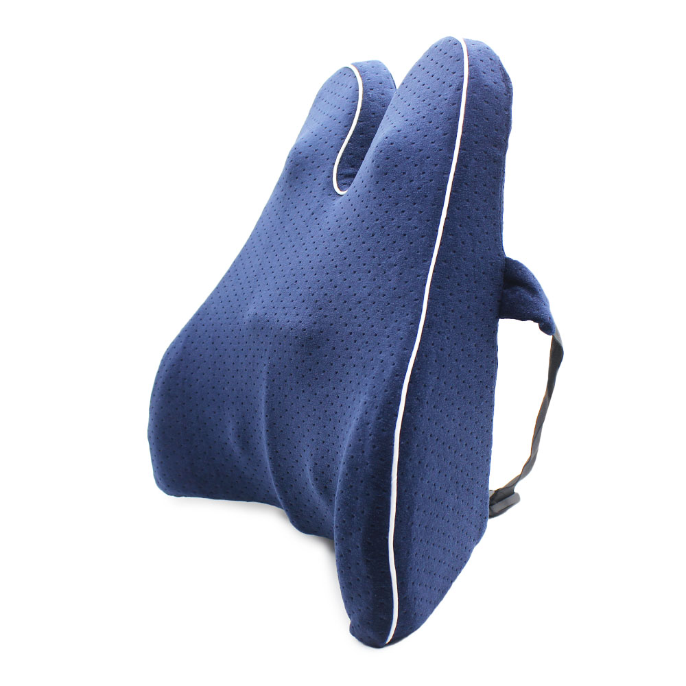 Memory Foam Cintura Lateral Lombar Travesseiro Coluna Cóccix Proteger Cadeira de Carro Ortopédica Sofá de Escritório Almofada de Encosto