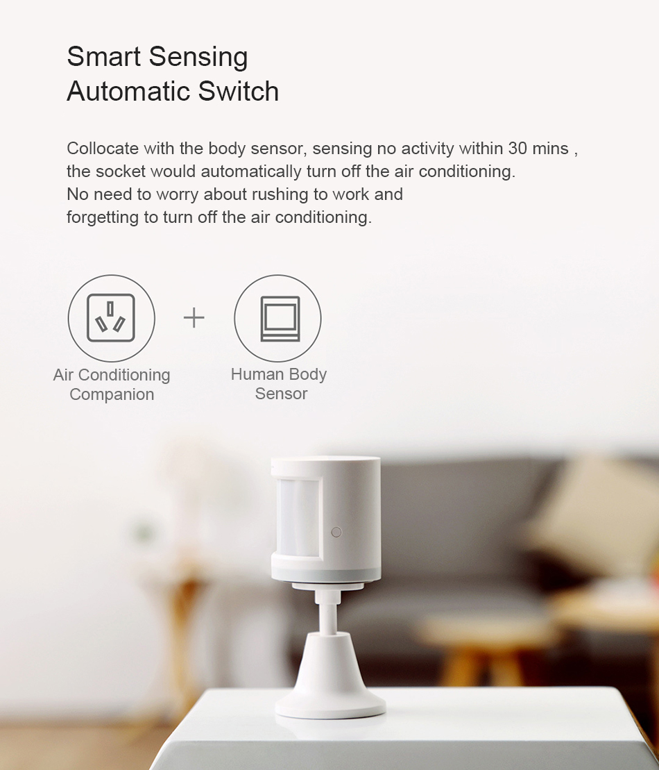 Original Xiaomi Aqara 16A Air Conditioner Companion Smart Socket with Gateway Linkage Function High-power Switch Outlet 14