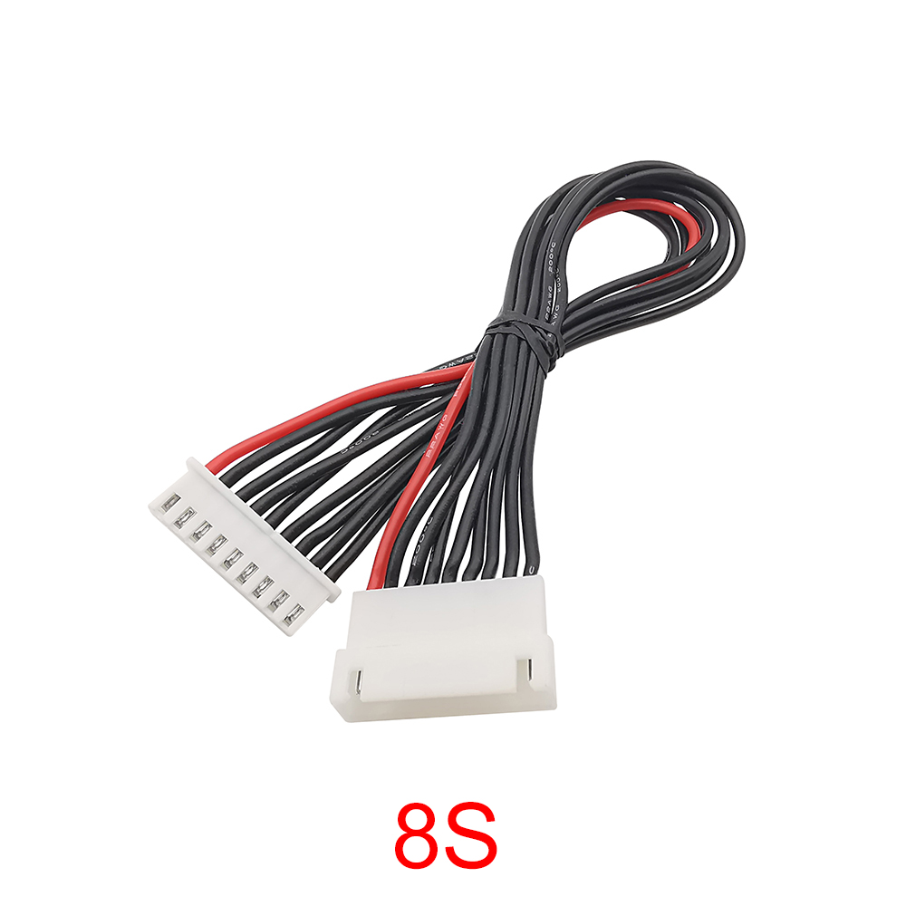 1PC Lipo Battery Charger Silicone Wire Balance Extension 300mm Cable 2S 3Pin 3S 4Pin 4S 5Pin 6S 7Pin 7S 8Pin 8S 9Pin 2.54XH 30cm