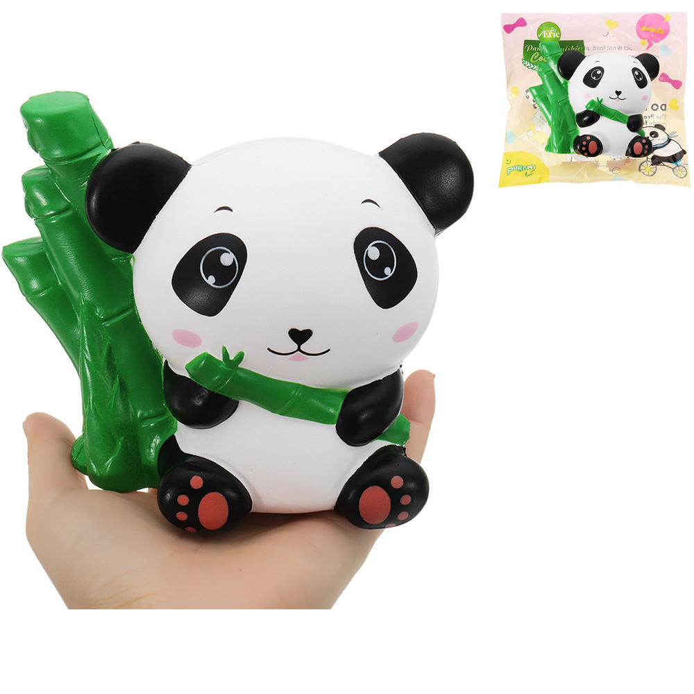 

Eric Bamboo Panda Squishy 16CM медленно растет с подарком коллекции упаковки Soft Toy