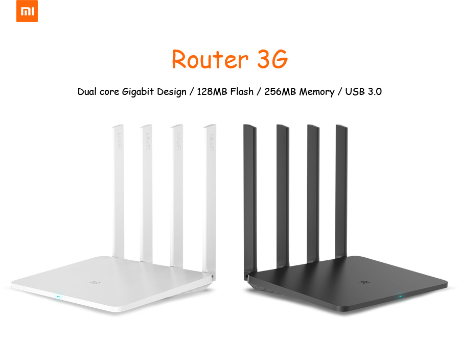 Xiaomi Mi Router 3G 1167Mbps 2.4G 5G Dual Band Wifi Wireless Gigabit Router with 4 Antennas