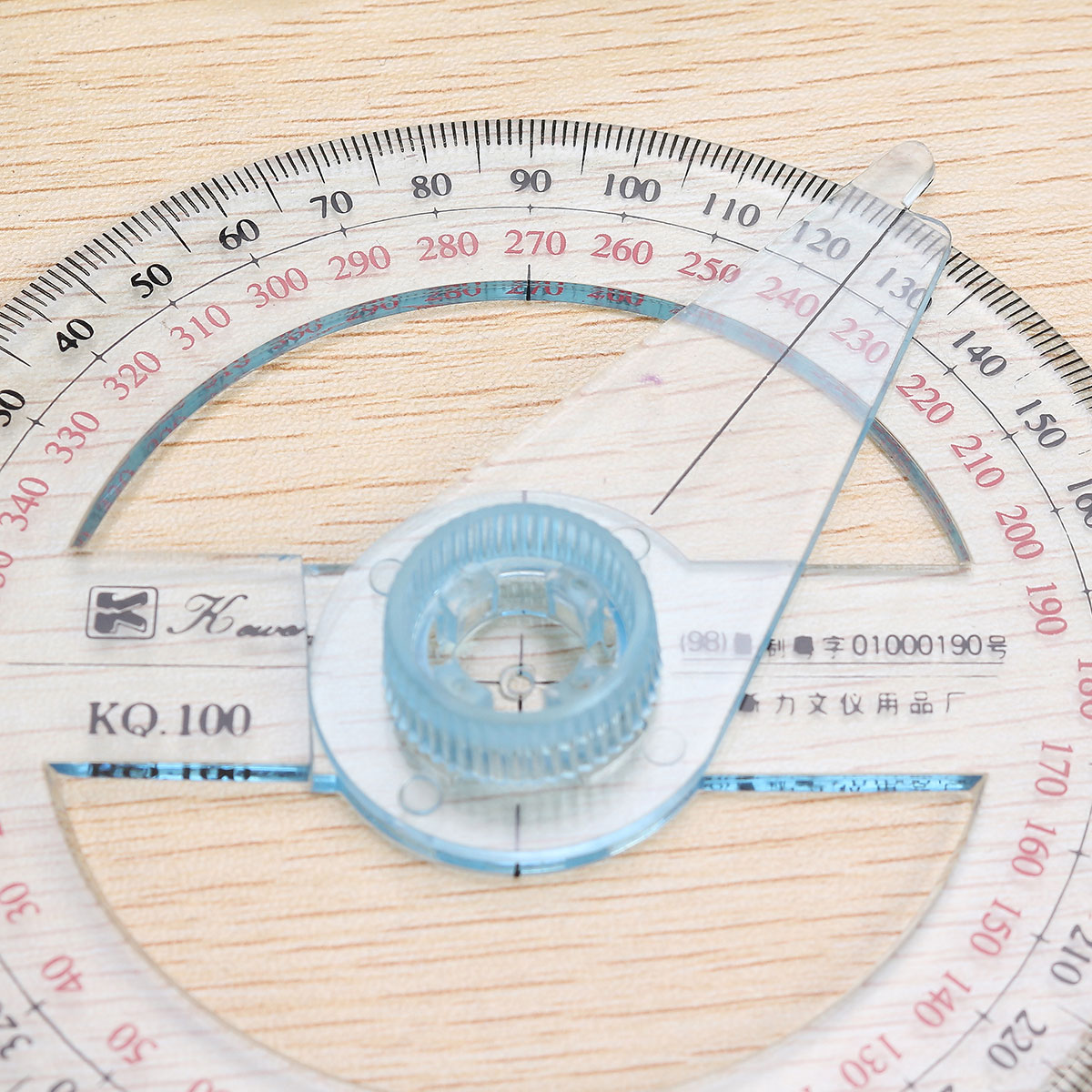10 Centimetri a 360 Gradi di Plastica Goniometro Swing Mirino Angolare Circolare Righello di Misurazione Durevole Strumento